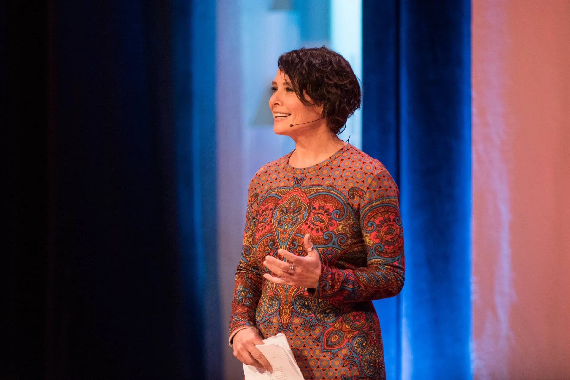 Griet Op de Beeck tijdens Brainwash Talks